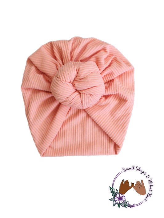 Peach turban