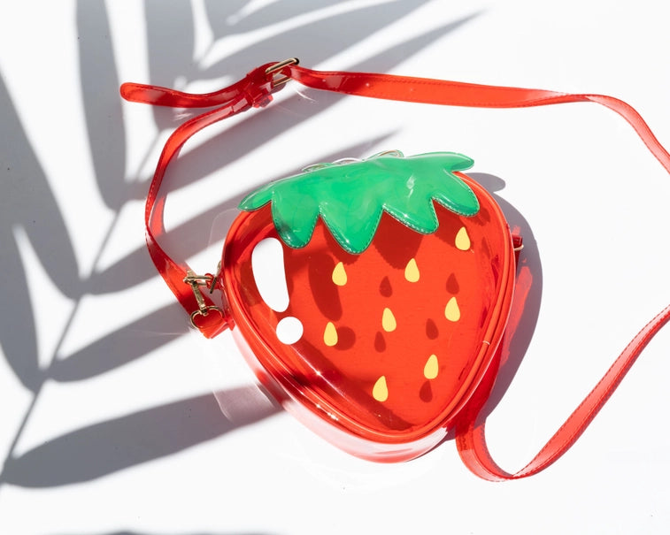 Jelly strawberry Purse