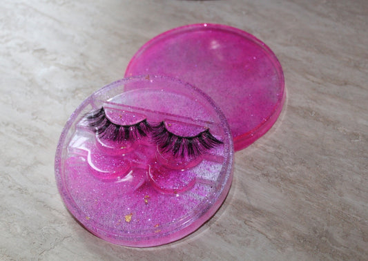 Tye dye lash holder RTS