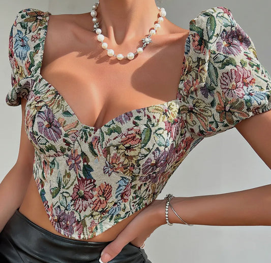 Angelina corset top