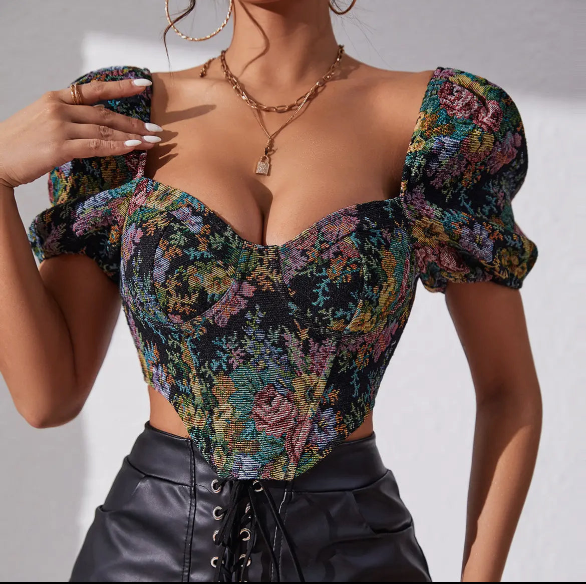 Angelina corset top