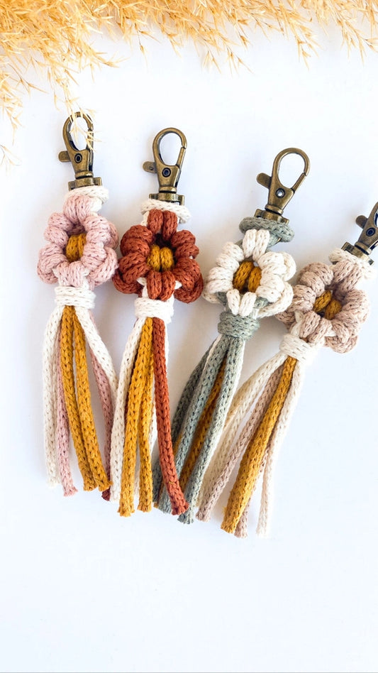 macrame keychains