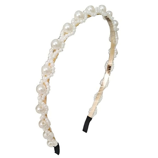 Faux Pearl Headband