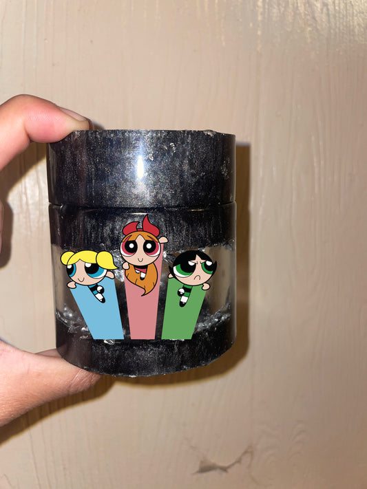 Puff puff girls stash jar